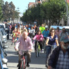 La gran fiesta ciclista de Chipiona sirve para reivindicar a la Junta el carril bici acordado 