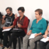 20 alumnos culminaron ayer un taller de iniciación al teatro sobre interpretación e improvisación.(Chipiona) 
