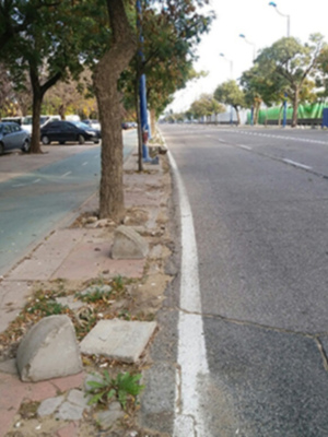 El Camino de los Descubrimientos se deteriora