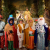 Los Reyes Magos hicieron escala en el Belén de la Solidaridad en el Convento de Santa Rosalía de Sevilla.