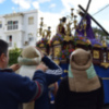 Procesión del Nazareno de Los Príncipe de Sevilla en su tercera semana de Cuaresmas. 