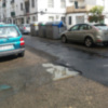 Socavones en las calles