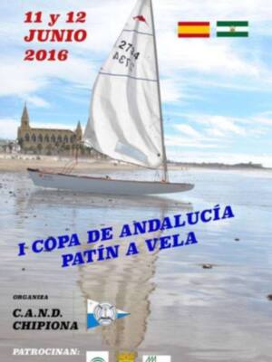Chipiona es escenario este fin de semana de la Copa de Andalucía de patín a vela