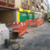 Obras en la calle Arcos