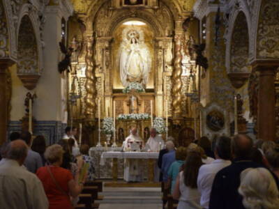 La Virgen de las Nieves festejó  su festividad.