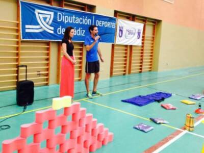 Deportes recibe el material de la subvención de Diputación para el programa municipal “El movimiento es vida”
