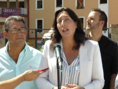 La Secretaria General del PP en Andalucía visita las obras del PROFEA en Chipiona y reclama a la Junta el desdoble de la A-491