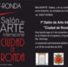 El valioso arista jerezano Julio Polo ha sido seleccionado en el Iº Salón de Arte Internacional Ciudad de Ronda que tendrá lugar del 5 al 29 de Noviem