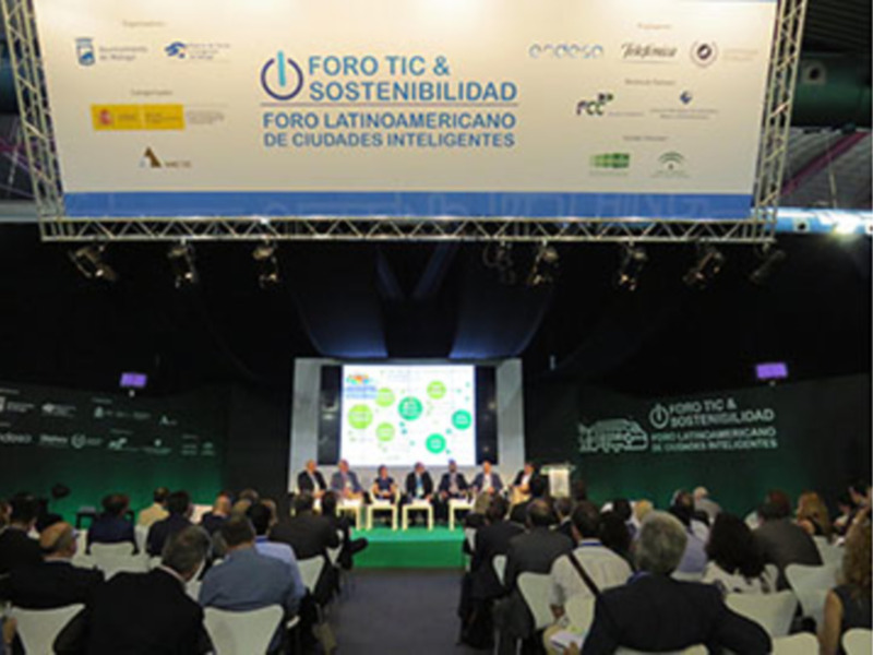 Foro TIC & Sostenibilidad, evento latinoamericano sobre ciudades inteligentes.