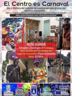 La campaña “El centro es carnaval” de ACITUR y Chipiona Centro lleva la fiesta a las calles y establecimientos de la población