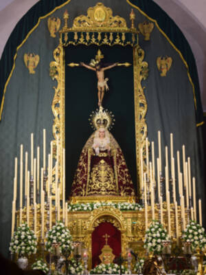 Novena a la Virgen de las Angustias de la Hermandad de la Vera-cruz de Alcalá del Río.