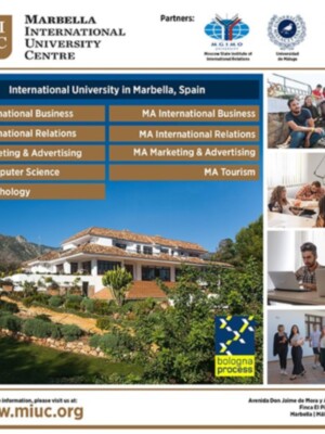 MIUC es un Centro Universitario Internacional de Marbella