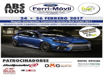Primer torneo ABS de la temporada andaluza de pádel