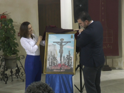 Presentados el pregonero y el cartel oficial de la Semana Santa de Chipiona de 2017