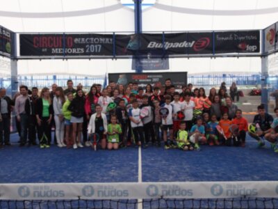 Exhibición andaluza en el Circuito Nacional de Menores Bullpadel