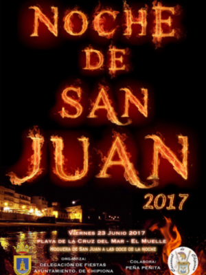 Fiestas lanza el cartel de la Noche de San Juan