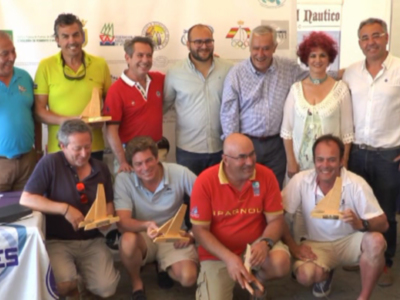 Ángel Miranda se queda a un paso del podio en la Copa de Andalucía de Patín a vela y Manuel Castro vence en categoría B