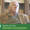 Andalucía Televisión emite una entrevista inédita de Lobatón a Goytisolo