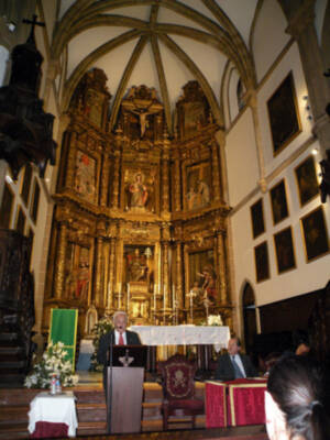 Exaltación Eucarística de la Sacramental de San Pedro de Sevilla.