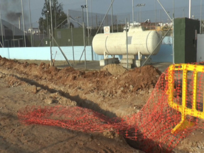 Deportes realiza importantes mejoras en las instalaciones con personal del Plan Operativo de Empleo