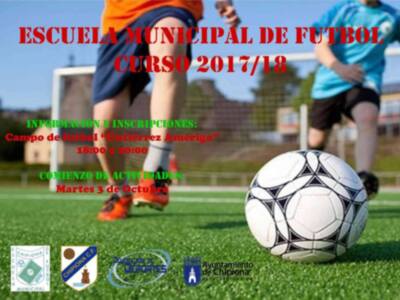 La Escuela municipal de fútbol de Chipiona comienza hoy las inscripciones para la nueva temporada