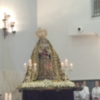 Rosario de la Aurora con la imagen de María Santísima de la Victoria
