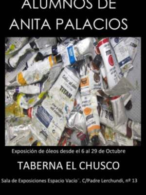 Una exposición de óleos de los alumnos y alumnas de Anita Palacios abre la programación de otoño en El Chusco