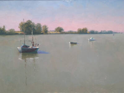 Fundación Caja Rural del Sur inaugura la exposición, Riberas del Guadalquivir, del pintor sevillano Palomo Reina