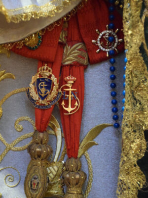 La RLNE celebró un acto de hermanamiento con la Filial Hermandad de la Virgen del Mar de Sevilla patrona de Almería.