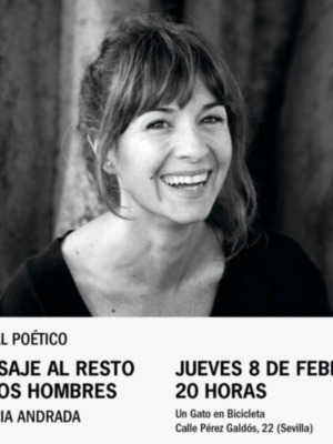 Patricia Andrada recitará por primera vez su poemario al resto de los hombre en la Librería Un Gato en Bicicleta