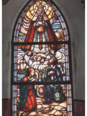 Las vidrieras del Santuario de Regla