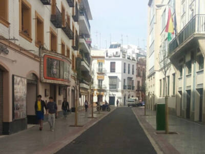 Así luce la calle Amor de Dios con árboles
