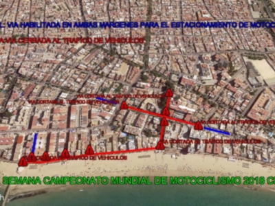 Chipiona contará con refuerzo de vigilancia en avenida de Sevilla y Paseo Costa de la Luz durante Gran Premio de Motociclismo de Jerez