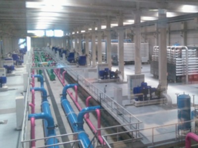 Agua marina desalinizada para riego