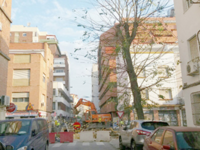 Obras de Emasesa en Los Remedios