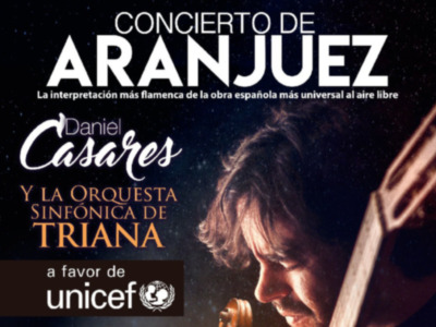 Daniel Casares, La Orquesta Sinfónica de Triana y El Hotel Alfonso XIII, a Luxury Collection Hotel, ofrecen el Concierto de Aranjuez a favor UNICEF