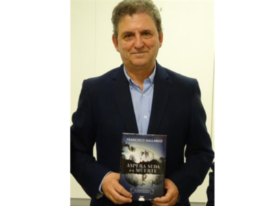 Francisco Gallardo presentará su novela 'Áspera seda de la muerte' el 26 de julio en el castillo de Chipiona (Cádiz)