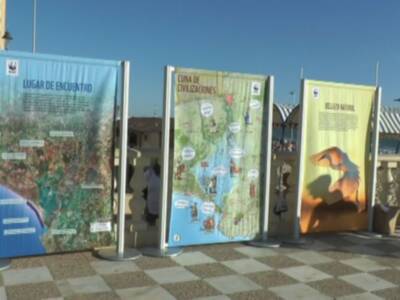 La exposición 'Entremareas' hace ver desde ayer en Chipiona la importancia del estuario del Guadalquivir