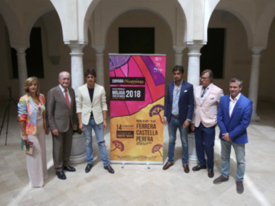 Los toreros de la Picassiana se encuentran con la afición de Málaga en el Museo Carmen Thyssen
