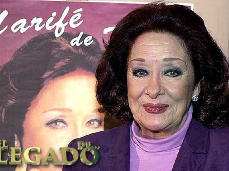 Retrato de Marifé, destacada figura del espectáculo y el legado cultural.