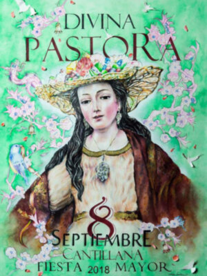 La Hermandad y el pueblo de Cantillana presentaron el cartel de las fiestas de la Pastora Divina