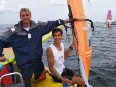 Top ten para Aurelio Terry en el Europeo de la clase RS:X