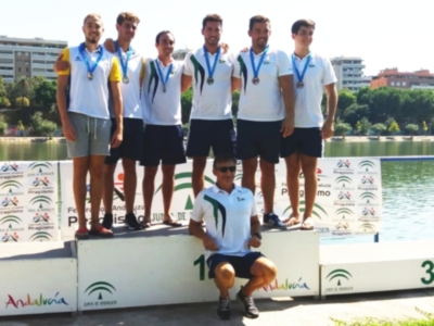 La Copa de Andalucía de ríos y travesías de barcos combinados de piragüismo, para el Club Náutico Sevilla