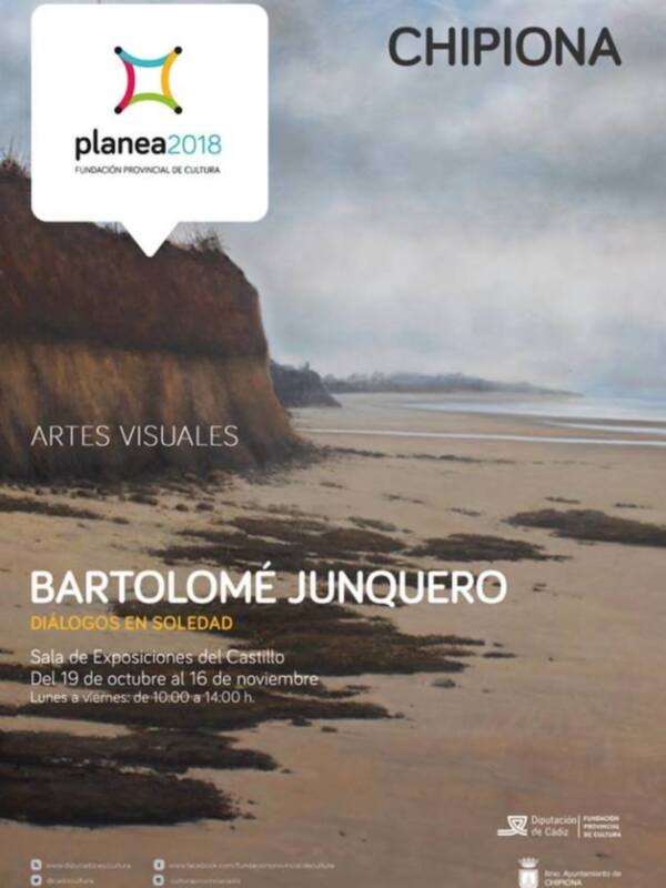 Exposición de arte visual en Chipiona, con diálogo en soledad. Del 19 de octubre al 16 de noviembre, Sala de Exposiciones del Castellón.