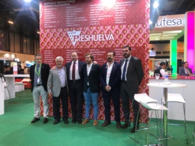 El presidente de Caja Rural del Sur, José Luis García Palacios, destaca la fortaleza del sector hortofrutícola andaluz exhibida en Fruit Attraction