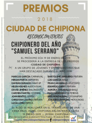 Unidos por Chipiona, entregará los premios "Ciudad de Chipiona"