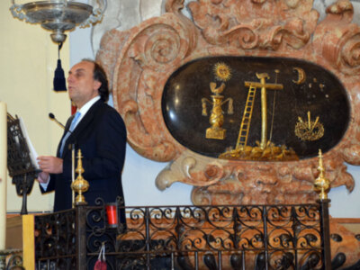 La Asociación Nicolás Monarde presentó la exaltación de la Navidad en la Iglesia sevillana de la Caridad