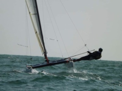 El regatista del CAND Antonio Limón subcampeón en el clasificatorio para el Campeonato de Europa de Catamarán