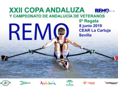 El cierre de la Copa de Andalucía de remo y el Andaluz de veteranos, en el CEAR La Cartuja