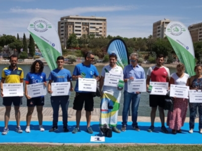 La XXII Copa de Andalucía de remo echa el telón junto con el Campeonato de Andalucía de veteranos